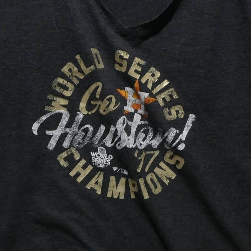 Fanatics women's XXL Houston Astros gray crop‎ top T-shirt